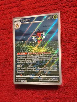 Pokemon TCG Ledian Illustration Rare Sv07 Stellar Crown 144/142 NM Condition - Image 3