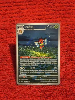 Pokemon TCG Ledian Illustration Rare Sv07 Stellar Crown 144/142 NM Condition - Image 4