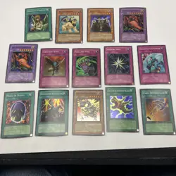 Yu-Gi-Oh Vintage Super Rare 14 Card Lot See Photos For Titles EUC! T4422 600682787291 - Image 1