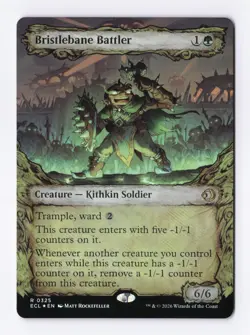 Bristlebane Battler (Showcase) (Foil) 0325 (R) MTG Lorwyn Eclipsed (ECL) - Image 1