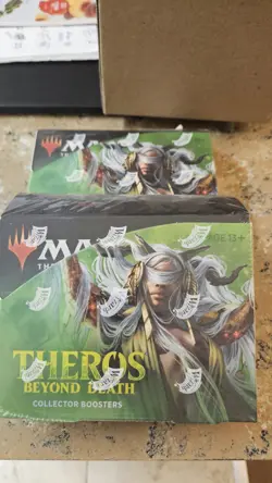 MTG Magic Gathering SEALED Collector Booster Box-Theros Beyond Death-English-NEW - Image 1