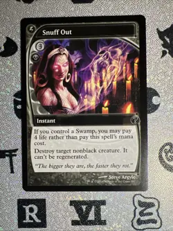MTG - Snuff Out (Future Sight) Mystery Booster 2 Regular NM - Image 1