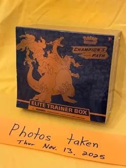Pokemon TCG 2020 Champion's Path Elite Trainer Box ETB New Factory Sealed - Image 2