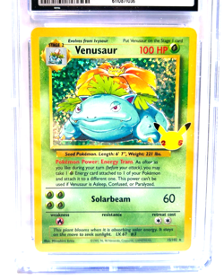2021 POKEMON GEM MINT VENUSAUR # 15/102 HOLO GRADE 10 AWESOME ! - Image 2