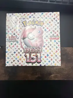 Pokemon TCG Scarlet & Violet 151 SV2a Booster Box 20 Packs, Japanese New Sealed - Image 1