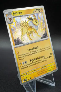 Jolteon SVP 169 - Pokemon TCG Scarlet & Violet - NM Black Star Promo COSMOS HOLO - Image 2