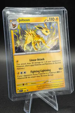 Jolteon SVP 169 - Pokemon TCG Scarlet & Violet - NM Black Star Promo COSMOS HOLO - Image 5