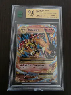 Pokemon TCG XY Evolutions Holo Ultra Rare Mega M Charizard EX 13/108 MNT 9.0-9.5 - Image 1