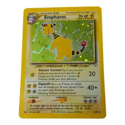 Ampharos Neo Revelation 1/64 HP Holo Rare Pokemon TCG Card Stage Vintage 2000 - Image 1
