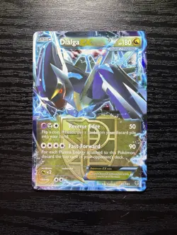 Pokemon Dialga EX TCG Team Plasma Holo Card 65/101 Plasma Blast Ultra Rare - Image 1