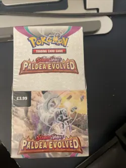 Pokemon TCG Scarlet & Violet Paldea Evolved Half Booster Box Factory Sealed - Image 1