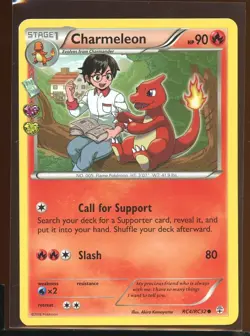 Charmeleon Common Ex/LP RC4/RC32 Radiant Collection XY Generations Pokemon - Image 1