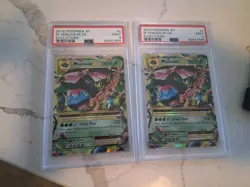 2016 Pokemon XY Evolutions Venusaur EX — PSA 9 X 2 (Sequential Pair #695 & #696) - Image 1