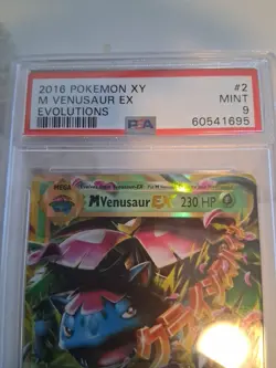2016 Pokemon XY Evolutions Venusaur EX — PSA 9 X 2 (Sequential Pair #695 & #696) - Image 3