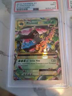 2016 Pokemon XY Evolutions Venusaur EX — PSA 9 X 2 (Sequential Pair #695 & #696) - Image 4