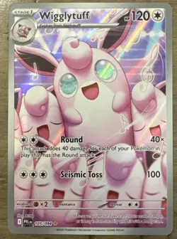Wigglytuff - 105/094 - Illustration Rare NM, English Pokemon Phantasmal Flames - Image 1