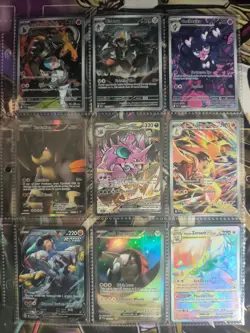 ⭐Modern Pokemon Collection Lot Binder Rocket's Nidoking.NM-LP+.🔥Crispy!🤌#4 - Image 2