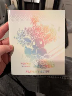 Pokemon Prismatic Evolutions TCG Player Guide Book - ETB fresh, rare and unused! - Image 1