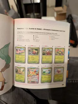 Pokemon Prismatic Evolutions TCG Player Guide Book - ETB fresh, rare and unused! - Image 3