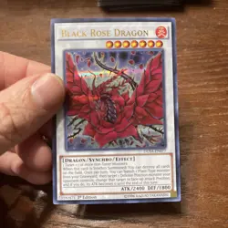 Black Rose Dragon DUSA-EN077 Ultra Rare Yugioh Duelist Saga 1st Edition VLP - Image 2