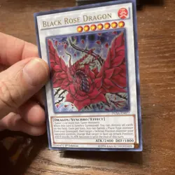 Black Rose Dragon DUSA-EN077 Ultra Rare Yugioh Duelist Saga 1st Edition VLP - Image 3