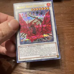 Black Rose Dragon DUSA-EN077 Ultra Rare Yugioh Duelist Saga 1st Edition VLP - Image 4