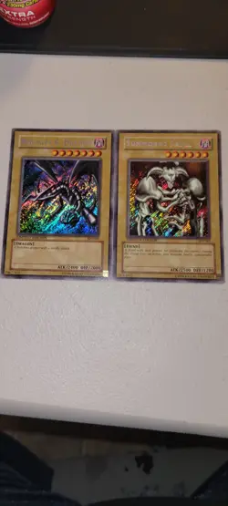 Yugioh Red-Eyes B. Dragon & Summoned Skull - Yugi - Limited Edition Holo 1996 - Image 1