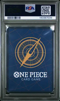 2025 ONE PIECE OP13 058 CARRYING ON HIS WILL MONKEY D LUFFY TREASURE RARE PSA 10 - Image 2
