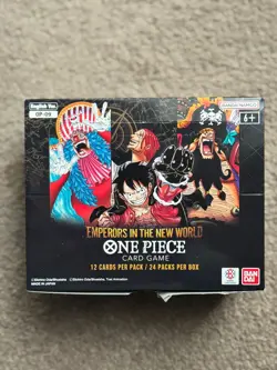 One Piece TCG OP-09 Emperors in the New World Booster Box | New & Unsealed - Image 1