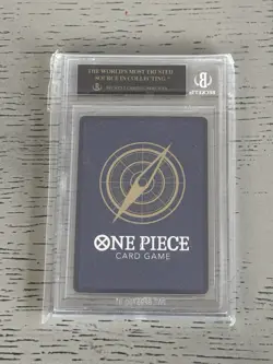 One Piece Monkey D. Luffy BGS 10 Black Label Ultra Rare Eiichiro Oda - Image 2