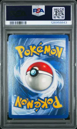 1999 POKEMON BASE SET UNLIMITED #14 RAICHU-HOLO PSA 7 - Image 2