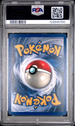 1999 POKEMON BASE SET UNLIMITED #14 RAICHU-HOLO PSA 7 - Image 2