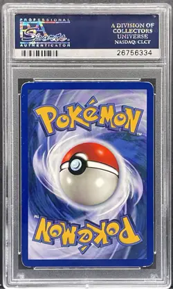 1999 POKEMON BASE SET UNLIMITED #14 RAICHU-HOLO PSA 7 - Image 2
