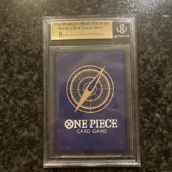 BGS 9.5 Rebecca Sp Alt Art English One Piece OP05-091 Wings of the Captain Eng - Image 2