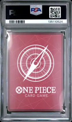 2025 ONE PIECE PROMOS PSA MAGAZINE EXCLUSIVE #001 SHANKS PSA 10 - Image 2