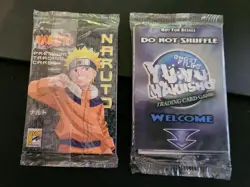 SDCC Exclusive 2006 Naruto And Yu Yu Hakusho Promo Cards - Sealed/ Unopened - Image 1