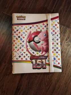 Pokemon Scarlet & Violet 151 - Mew Binder Collection - Binder Only NO CARDS - Image 1