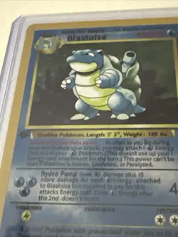 Blastoise Holo 2/102 Base Set - Near Mint WOTC Pokemon Card - Image 4