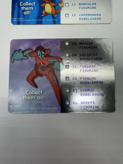 Rare 2007 Pokemon Scholastic Checklist Cards Collect Them All Blastoise - Image 3
