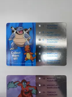 Rare 2007 Pokemon Scholastic Checklist Cards Collect Them All Blastoise - Image 4