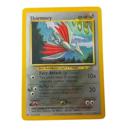 Skarmory 23/64 Neo Revelation Rare LP WOTC Vintage Pokemon TCG Card Basic Reg - Image 1