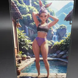 Rumi K Pop Demon Hunters Anime Waifu Card Doujin ACG Goddess Holo - Image 1