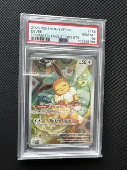 Eevee 173 Sv: Scarlet & Violet Promo Cards Holo PSA 10 - Image 1