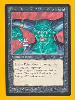 MTG JUZAM DJINN Arabian Nights (OldManMTG 012-592) - Image 1