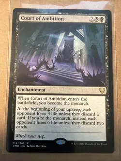 Court of Ambition Commander Legends Regular. Mtg. Nm - Image 2