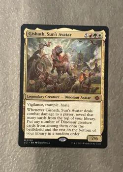 MTG ** Gishath, Sun's Avatar ** The Lost Caverns of Ixalan - Image 1