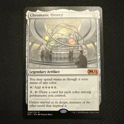 MTG Magic the Gathering Chromatic Orrery (228/274) Core Set 2021 NM - Image 1