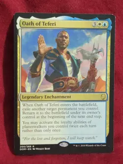 Oath of Teferi R Dominaria 200 MTG Magic - Image 3