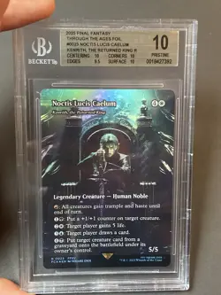 Noctis Lucis Caelum - Kenrith, the Returned King (Showcase foil)(FCA) MTG BGS 10 - Image 1