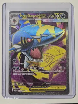 Pokemon Mega Sharpedo EX 113/094 Phantasmal Flames Ultra Rare - Image 5